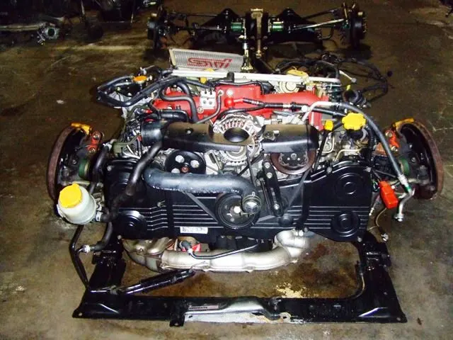 JDM 2002 SUBARU WRX STI VERSION 7 EJ20T MOTOR TURBO MT 6 SPEED TRANSMISSION BREMBO KIT product image