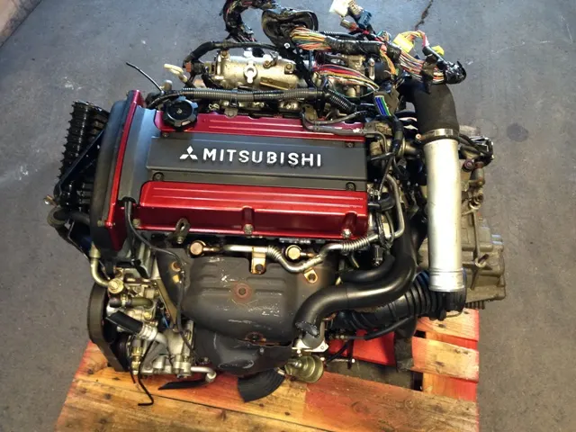 JDM 2003+ MITSUBISHI LANCER EVOLUTION 8 VIII 2.0L DOHC TURBO 4G63 MOTOR 6 SPEED MT TRANSMISSION AWD product image