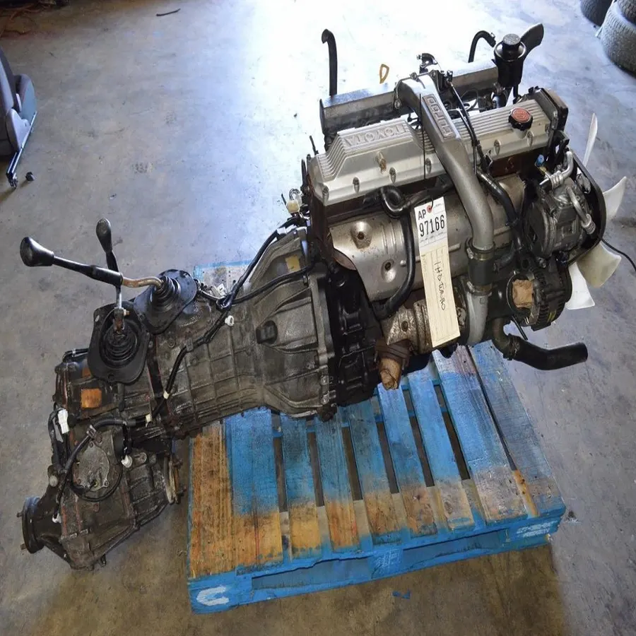 Jdm Land Cruiser 1HD-T 1HDT 4.2L Turbo Diesel Engine Transmission HDJ80 product image