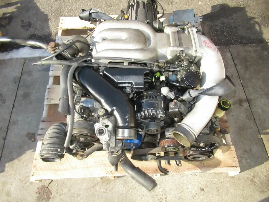 JDM MAZDA RX7 13BTT TWIN TURBO ENGINE FD3S RX7 TWIN TURBO ENGINE AUTOMATIC TRANS product image