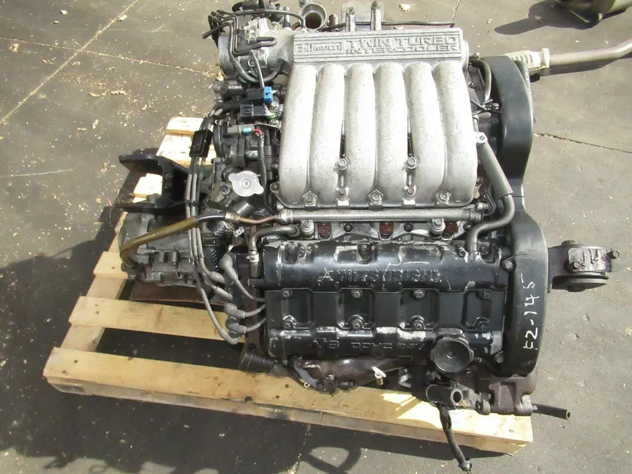 JDM Mitsubishi 3000gt 6G72 Twin Turbo Engine 5 speed AWD Transmission 6G72-TT product image