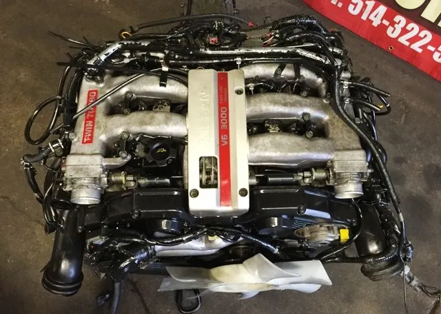 JDM NISSAN 300ZX VG30DETT TWIN TURBO ENGINE AUTOMATIC TRANSMISSION WIRING ECU product image