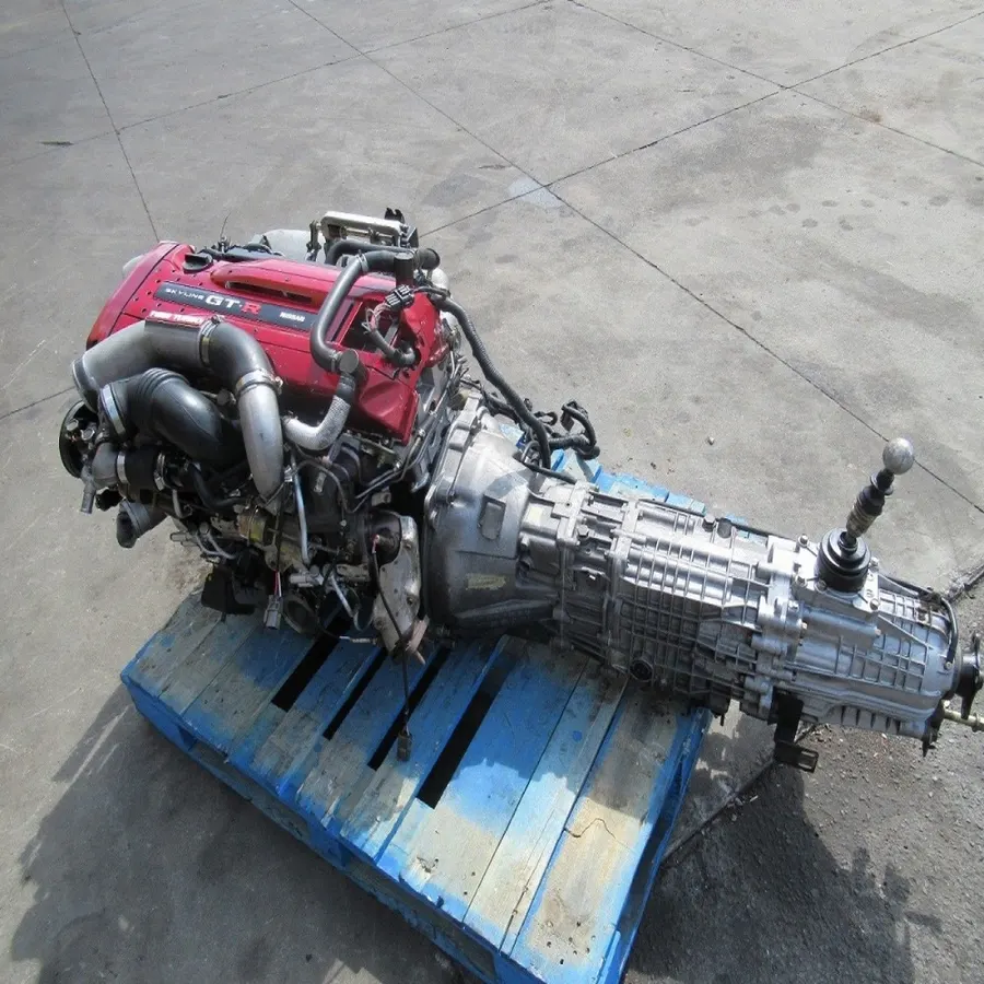 JDM NISSAN SKYLINE R34 GTR RB26DET ENGINE 6 SPEED GETRAG TRANSMISSION RB26DETT product image
