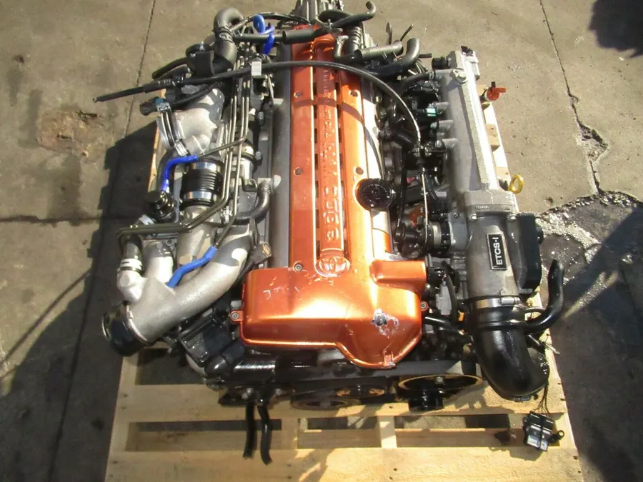 JDM Toyota 2JZGTE VVTi Twin Turbo 3.0L DOHC Engine Wiring Harness Ecu Maf Sensor product image