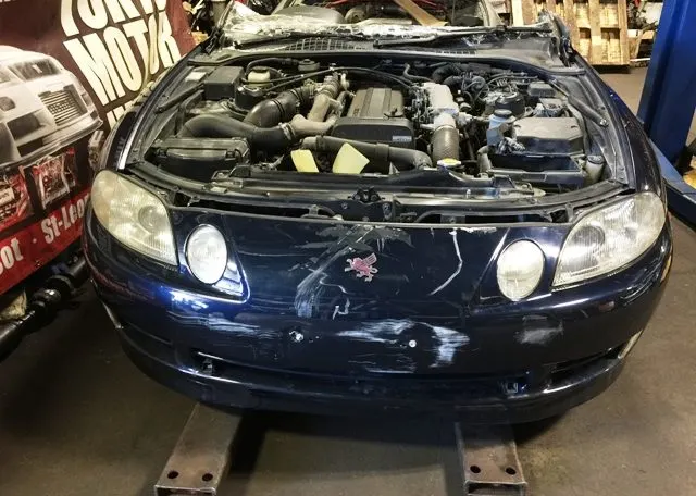 JDM TOYOTA SOARER 1JZGTTE FRONT CLIP RHD ENGINE R154 MT TRANSMISSION RWD HARNESS ECU product image