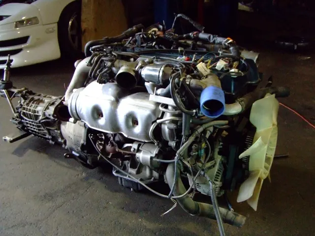 JDM TOYOTA SUPRA 2JZGTTE VVTI TWIN TURBO ENGINE 6 SPEED MT V161 GETRAG TRANSMISSION product image