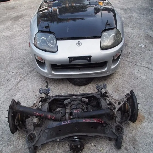 Supra MK4 2JZ-GTE Engine JZA80 Twin Turbo LSD 6 Speed Front cut clip complete product image