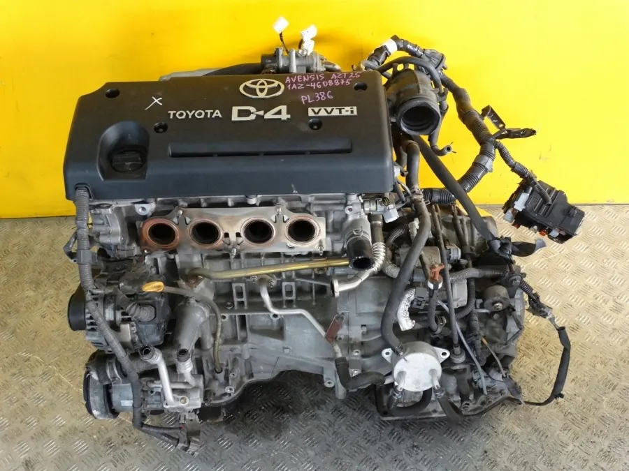 TOYOTA AVENSIS T25 2003- COMPLETE ENGINE 2.0 1AZ D4 product image