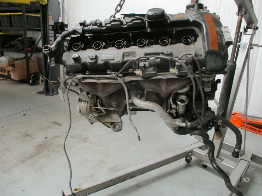 Used 07-10 BMW E88 E9X 335i 535i N54 Engine Longblock Complete **73K!!!!** 8 Bolt For Sale product image