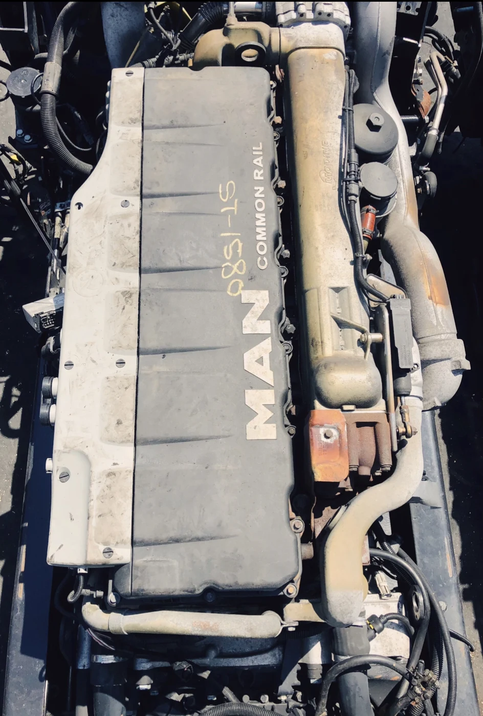 MAN D2066 COMMONRAIL ENGINE reference photo